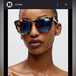 J. Crew lakeside tortoise shell sunglasses